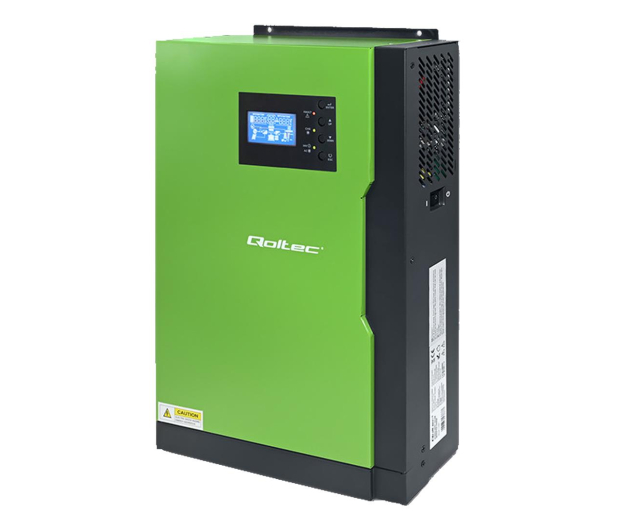 Qoltec OUTLET - Inwerter solarny hybrydowy Off-Grid 5.5kW / 100A / - 1537056 - zdjęcie
